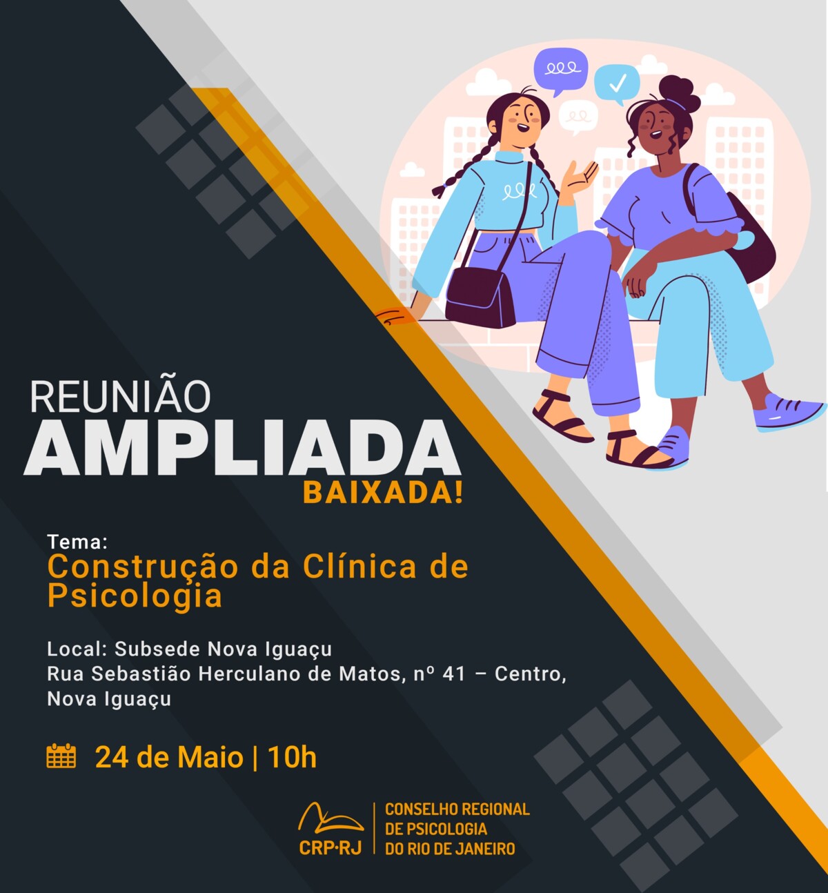 cpr-rj-realizara-reuniao-ampliada-sobre-psicologia-clinica-no-dia-24-de-maio-na-subsede-da-baixada