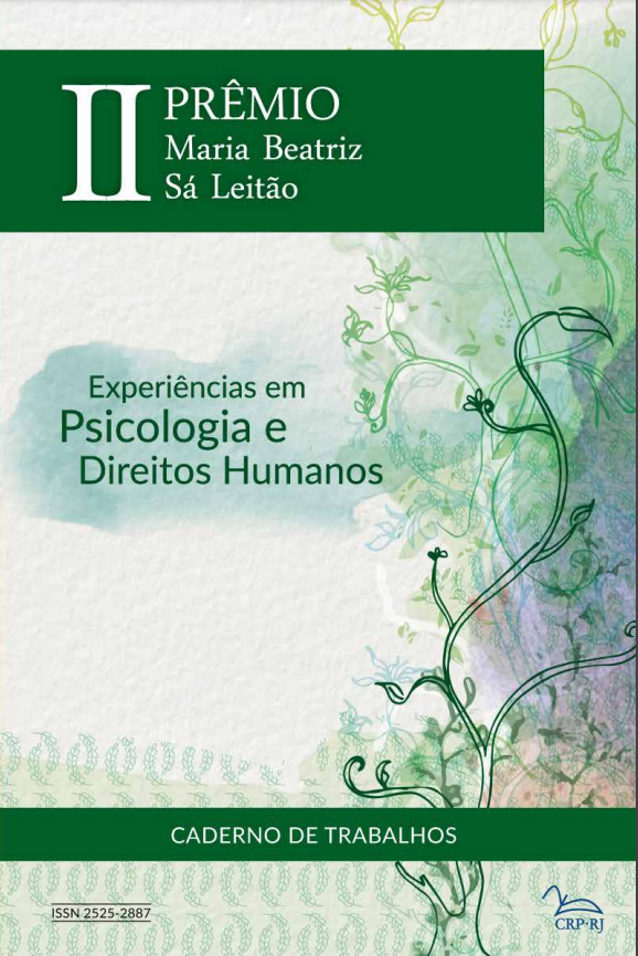 Caderno de trabalhos do II Prêmio Maria Beatriz Sá Leitão – Experiências em Psicologia e Direitos Humanos